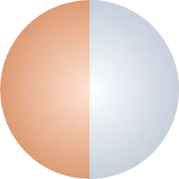 Rose-white gold